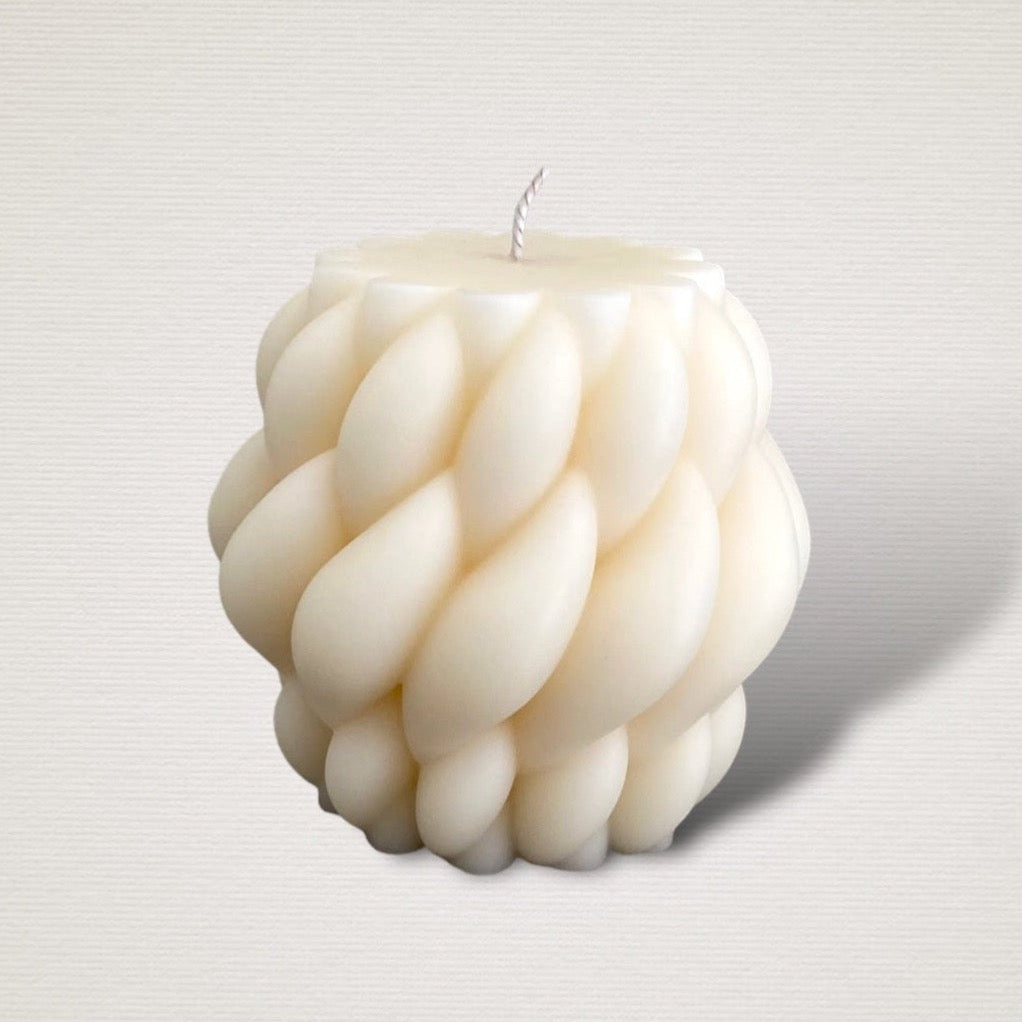 Medium Rope Pillar Candle