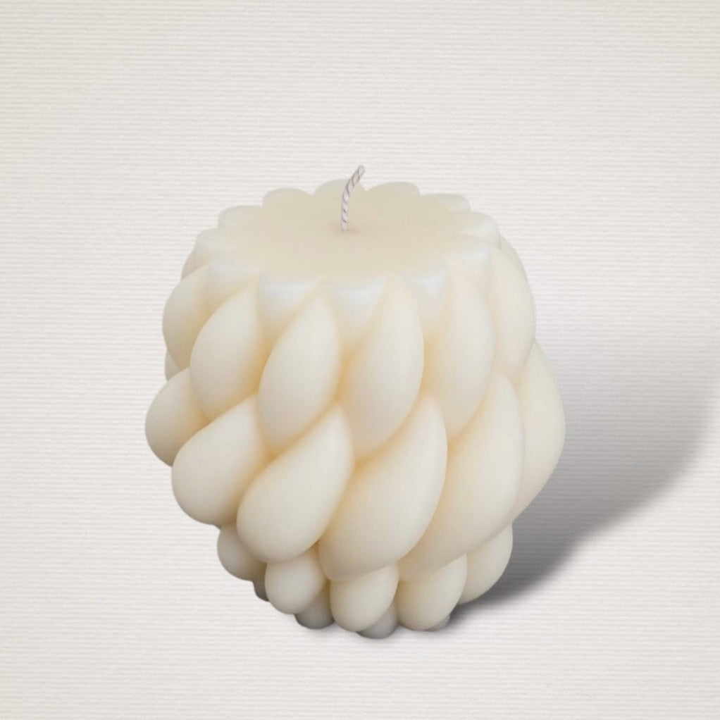 Medium Rope Pillar Candle